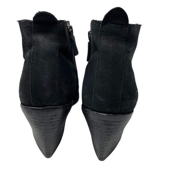 Eileen Fisher Murphy Black Ankle Booties SZ 7.5 - Picture 4 of 9